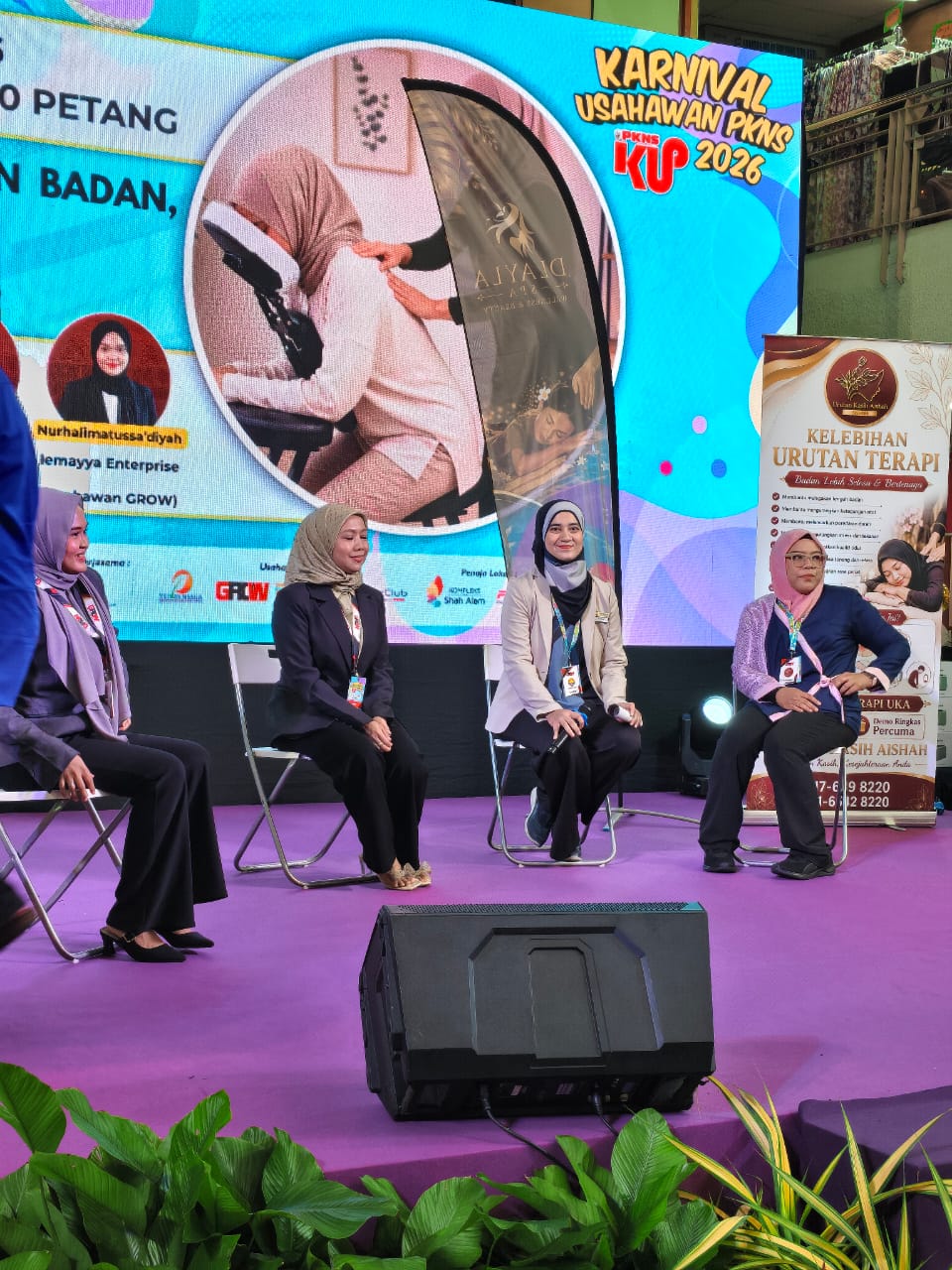Panel session at Karnival Usahawan PKNS 2026